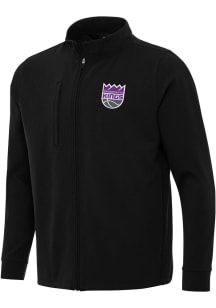 Antigua Sacramento Kings Mens Black Regard Light Weight Jacket