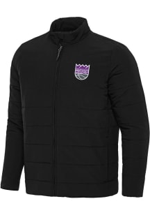 Antigua Sacramento Kings Mens Black Swelter Filled Jacket