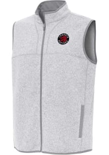 Antigua Toronto Raptors Mens Grey Fortune Sleeveless Jacket