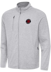 Antigua Toronto Raptors Mens Grey Hold Up Light Weight Jacket