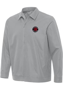 Antigua Toronto Raptors Mens Grey Pivot Light Weight Jacket