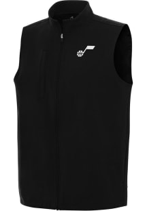 Antigua Utah Jazz Mens Black Regard Sleeveless Jacket