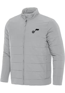 Antigua Utah Jazz Mens Grey Swelter Filled Jacket