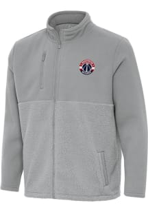 Antigua Washington Wizards Mens Grey Daily Fused Medium Weight Jacket