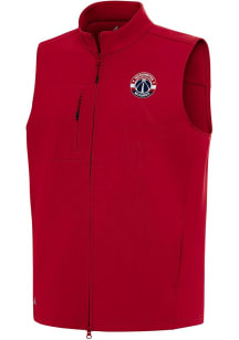 Antigua Washington Wizards Mens Red Demand Sleeveless Jacket