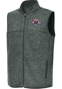 Antigua Washington Wizards Mens Grey Fortune Sleeveless Jacket