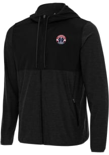 Antigua Washington Wizards Mens Black Sway Light Weight Jacket