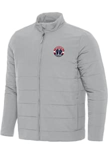 Antigua Washington Wizards Mens Grey Swelter Filled Jacket
