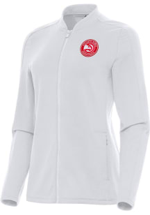 Antigua Atlanta Hawks Womens White Continual Light Weight Jacket