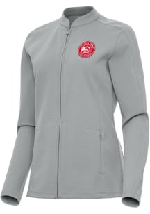 Antigua Atlanta Hawks Womens Grey Regard Light Weight Jacket
