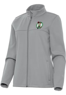 Antigua Boston Celtics Womens Grey Links Light Weight Jacket