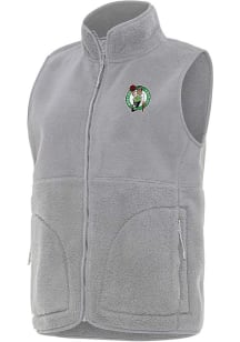 Antigua Boston Celtics Womens Grey Nostalgic Vest