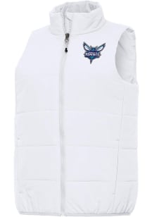 Antigua Charlotte Hornets Womens White Experience Vest