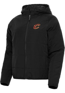 Antigua Cleveland Cavaliers Womens Black Universe Filled Jacket