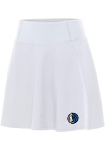 Antigua Dallas Mavericks Womens White Alternate Chip Skort Skirt