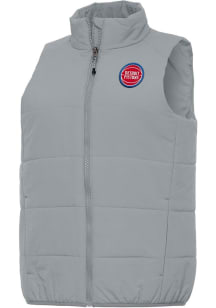 Antigua Detroit Pistons Womens Grey Experience Vest