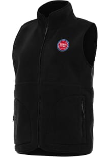Antigua Detroit Pistons Womens Black Nostalgic Vest