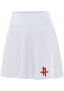 Antigua Houston Rockets Womens White Chip Skort Skirt