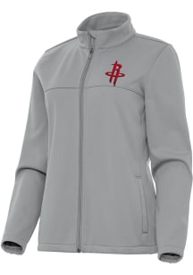 Antigua Houston Rockets Womens Grey Links Light Weight Jacket