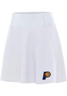 Antigua Indiana Pacers Womens White Chip Skort Skirt
