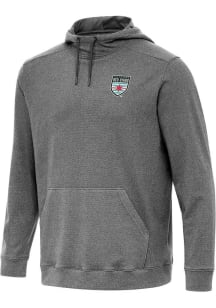Antigua Chicago Red Stars Mens Black Cloud Long Sleeve Hoodie