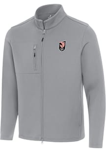 Antigua Angel City FC Mens Grey Objection Light Weight Jacket