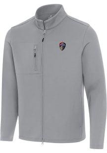 Antigua North Carolina Courage Mens Grey Objection Light Weight Jacket