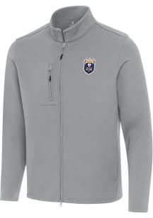 Antigua Seattle Reign FC Mens Grey Objection Light Weight Jacket