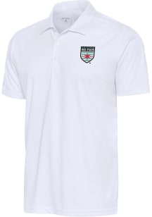 Antigua Chicago Red Stars Mens White Tribute Short Sleeve Polo