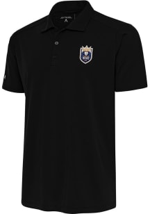 Antigua Seattle Reign FC Mens Black Tribute Short Sleeve Polo
