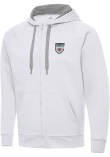 Antigua Chicago Red Stars Mens White Victory Long Sleeve Full Zip Jacket