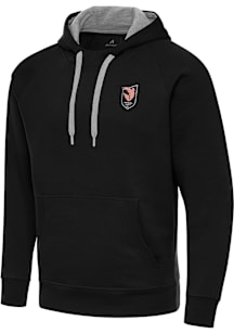 Antigua Angel City FC Mens Black Victory Long Sleeve Hoodie