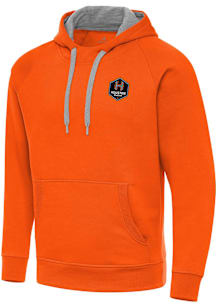 Antigua Houston Dash Mens Orange Victory Long Sleeve Hoodie