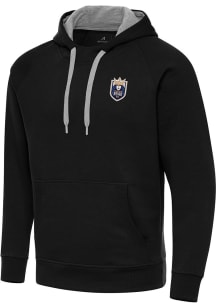 Antigua Seattle Reign FC Mens Black Victory Long Sleeve Hoodie