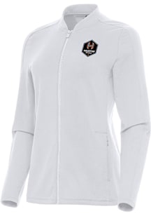 Antigua Houston Dash Womens White Continual Light Weight Jacket