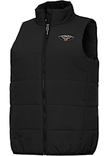 Antigua New Orleans Pelicans Womens Black Experience Vest
