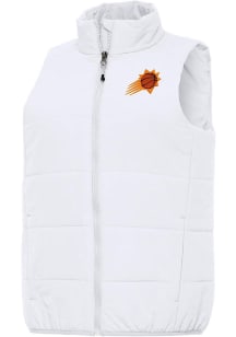 Antigua Phoenix Suns Womens White Experience Vest