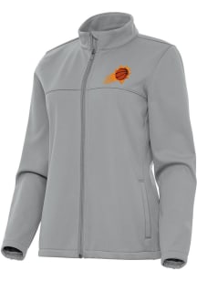 Antigua Phoenix Suns Womens Grey Links Light Weight Jacket