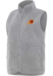 Antigua Phoenix Suns Womens Grey Nostalgic Vest