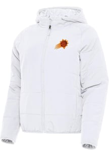 Antigua Phoenix Suns Womens White Universe Filled Jacket