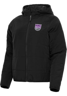 Antigua Sacramento Kings Womens Black Universe Filled Jacket
