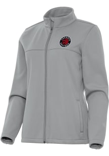 Antigua Toronto Raptors Womens Grey Links Light Weight Jacket