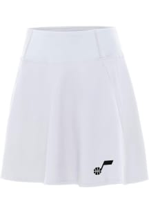 Antigua Utah Jazz Womens White Chip Skort Skirt