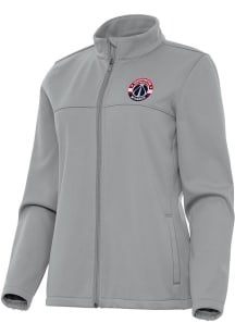 Antigua Washington Wizards Womens Grey Links Light Weight Jacket