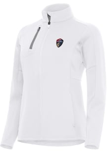 Antigua North Carolina Courage Womens White Generation Light Weight Jacket