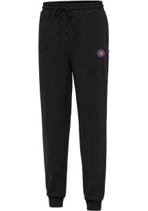 Antigua Chicago Cubs Mens Black Idol Sweatpants