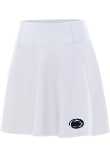Womens Penn State Nittany Lions White Antigua Chip Skort Skirt