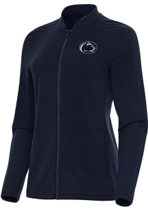 Womens Penn State Nittany Lions Navy Blue Antigua Continual Light Weight Jacket