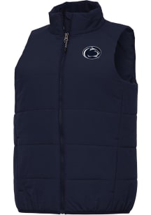 Womens Penn State Nittany Lions Navy Blue Antigua Experience Vest