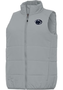 Womens Penn State Nittany Lions Grey Antigua Experience Vest